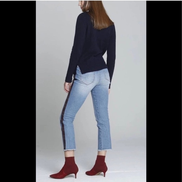 DRIFTWOOD Roxy Plaid Crop Jeans - Picture 3 of 8